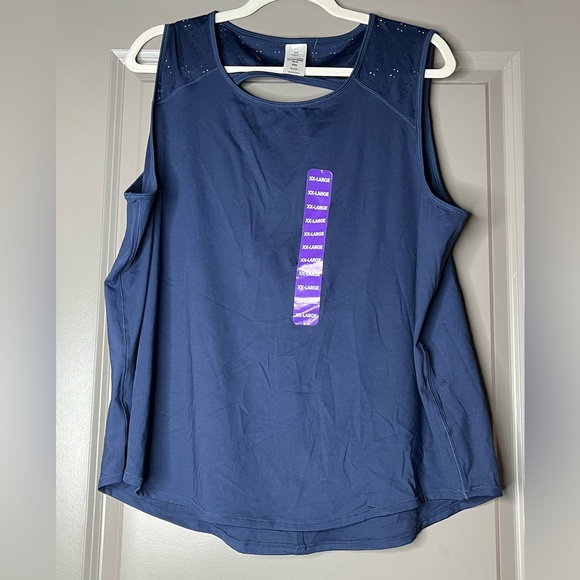 Members Mark Navy Workout Tank XXL - Picture 3 of 5